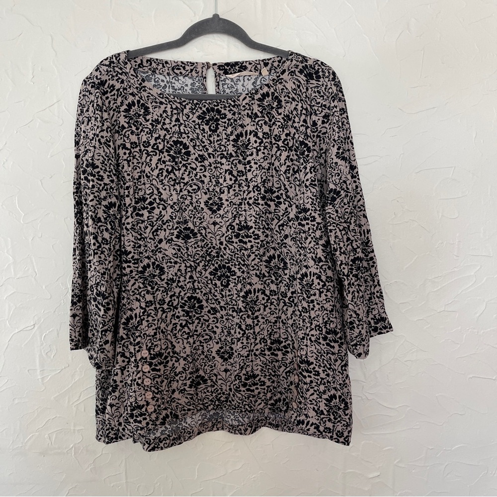 Soft Surroundings Women’s size Large L tunic blouse top.